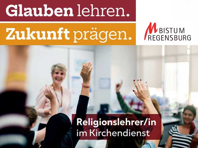 ReligionslehrerIn im Kirchendienst